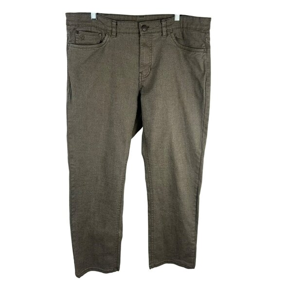 English Laundry 365 Pants Jeans Men 38 x 30 Brown Straight Leg Stretch Classic - Picture 1 of 7